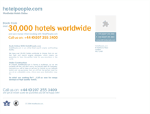 Tablet Screenshot of hotelpeople.com